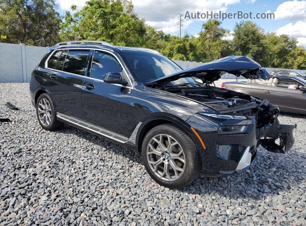 5UX23EM07P9R19490 2023 BMW X7 Черный Передняя правая четверть