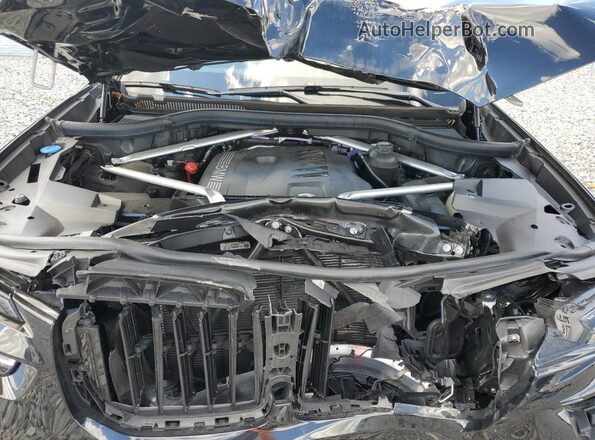 5UX23EM07P9R19490 2023 BMW X7 Черный Вид подкапотного пространства