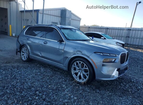 5UX23EM09S9X62232 2025 BMW X7 Gray Передня права чверть