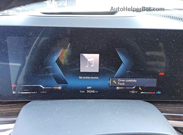 5UX23EM0XT9075276 2026 BMW X7 Белый Вид щитка приборов