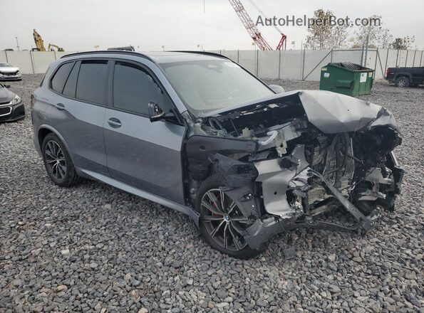 5UX23EU00R9U05418 2024 BMW X5 Gray Передня права чверть