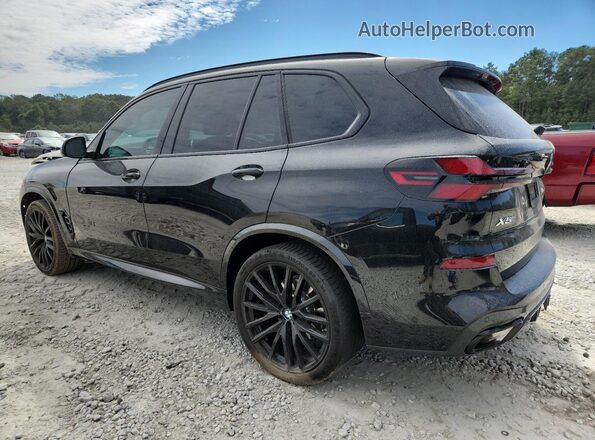 5UX23EU01S9X98707 2025 BMW X5 Black Rear left