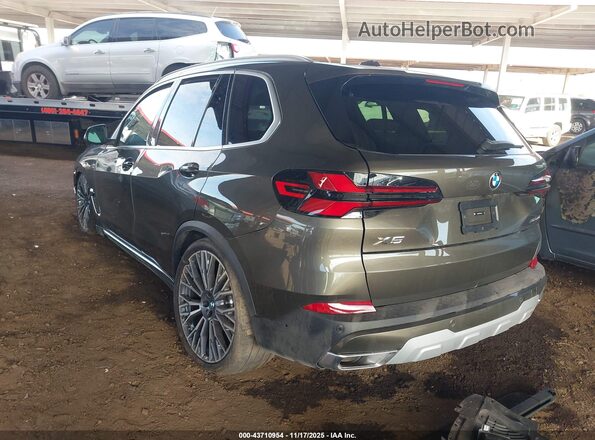 5UX23EU01T9048743 2026 BMW X5 Коричневый Задняя левая четверть