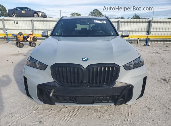 5UX23EU02R9S65436 2024 BMW X5 Gray Vista frontal