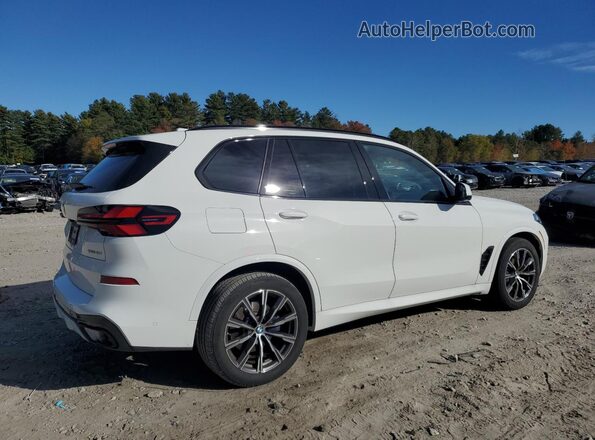 5UX23EU02R9U77172 2024 BMW X5 White Задня права чверть