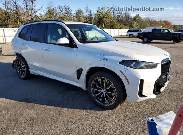 5UX23EU04S9W82224 2025 BMW X5 White 