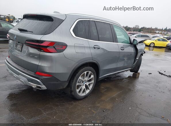 5UX23EU06R9S39146 2024 BMW X5 Gray უკანა მარჯვენა
