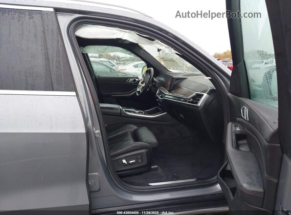 5UX23EU06R9S39146 2024 BMW X5 Gray წინა სალონის ხედი