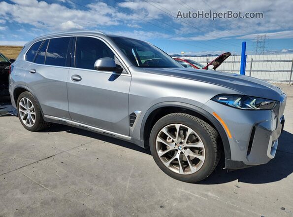 5UX23EU07R9V45952 2024 BMW X5 Gray Առջևի աջ