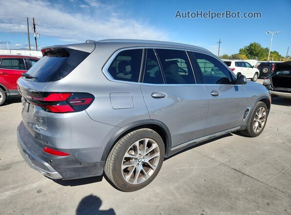 5UX23EU07R9V45952 2024 BMW X5 Gray Հետևի աջ
