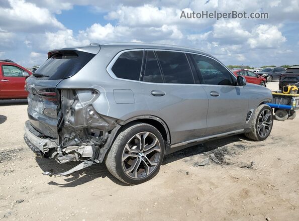 5UX23EU07R9V69104 2024 BMW X5 Gray Задня права чверть