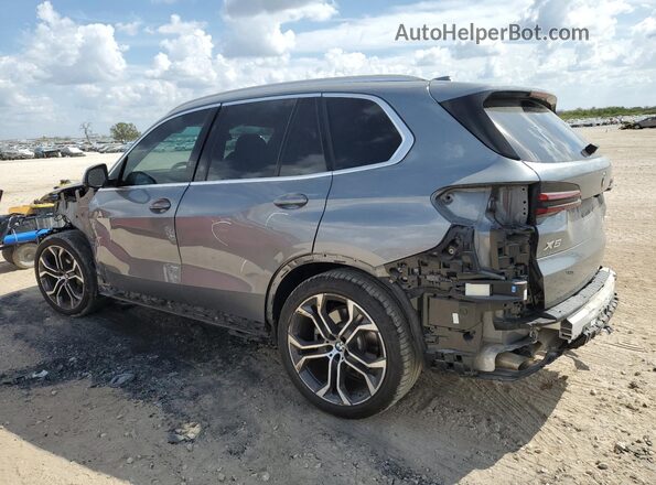 5UX23EU07R9V69104 2024 BMW X5 Gray Задня ліва чверть