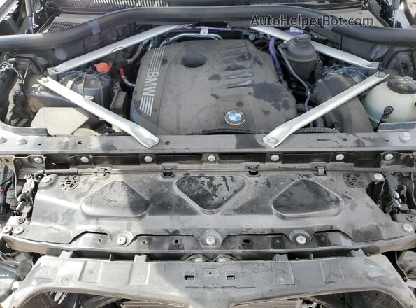 5UX23EU07R9V69104 2024 BMW X5 Gray Вид підкапотного простору