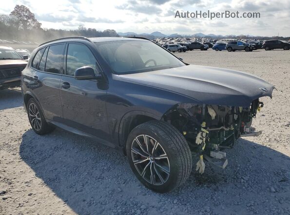 5UX23EU07S9W58757 2025 BMW X5 Blue Передня права чверть