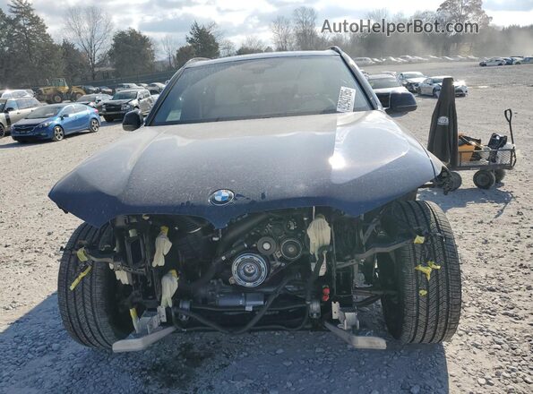 5UX23EU07S9W58757 2025 BMW X5 Blue Вид спереду