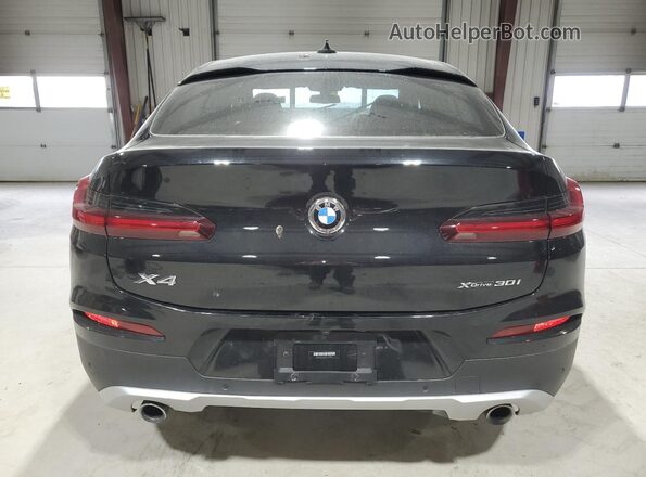 5UX2V1C02M9F43235 2021 BMW X4 Black Vista trasera