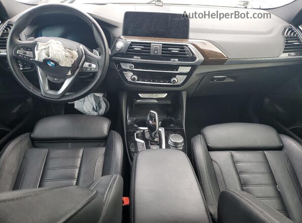 5UX2V1C02M9G81356 2021 BMW X4 Black Widok deski rozdzielczej