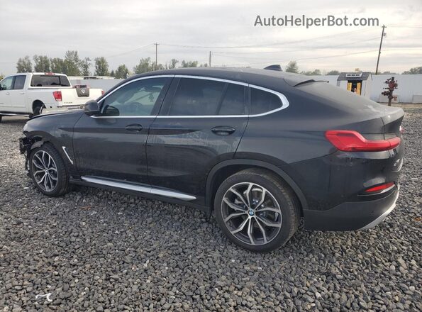 5UX2V1C02M9G81356 2021 BMW X4 Black Tył lewy