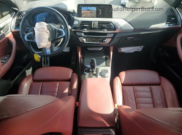 5UX2V1C05L9B88009 2020 BMW X4 Белый Вид панели приборов