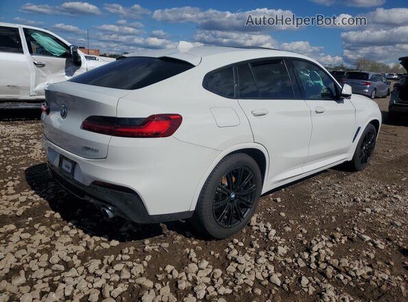 5UX2V1C05L9B88009 2020 BMW X4 Белый Задняя правая четверть