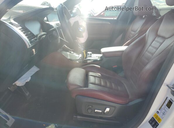 5UX2V1C05L9B88009 2020 BMW X4 Белый Вид салона спереди