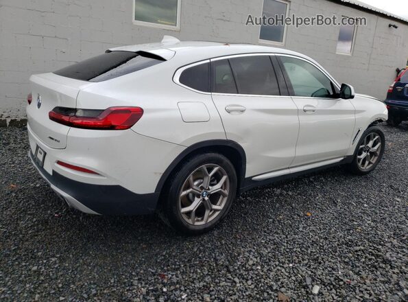 5UX2V1C05M9F95703 2021 BMW X4 White Задня права чверть