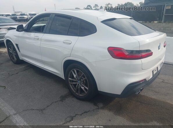 5UX2V1C06M9E92547 2021 BMW X4 White Rear left