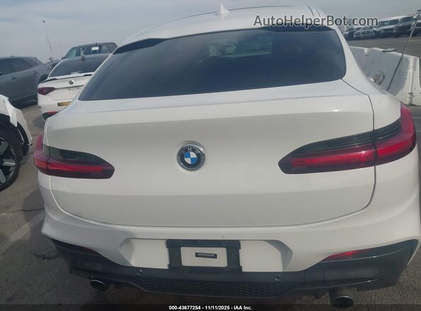5UX2V1C06M9E92547 2021 BMW X4 White 