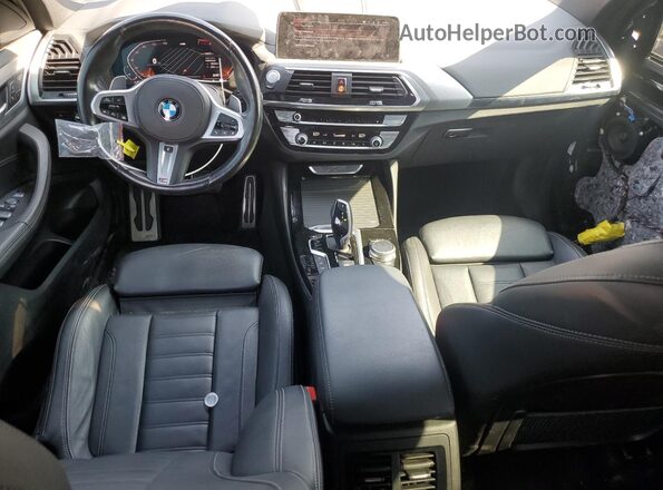 5UX2V1C09M9F07686 2021 BMW X4 Black Widok deski rozdzielczej