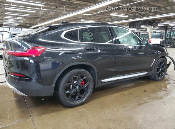5UX2V1C09M9G91401 2021 BMW X4 Black Задня права чверть