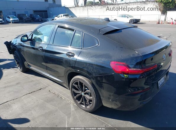 5UX2V1C0XM9E46199 2021 BMW X4 Black Հետևի ձախ