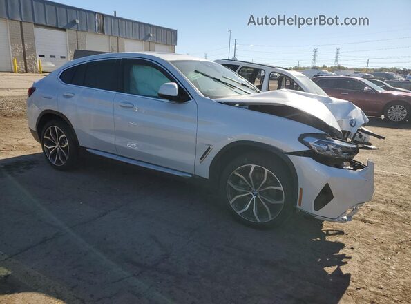 5UX33DT04P9P84565 2023 BMW X4 Белый Передняя правая четверть