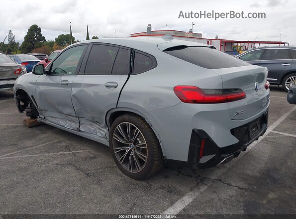 5UX33DT06N9M40667 2022 BMW X4 Gray Задня ліва чверть
