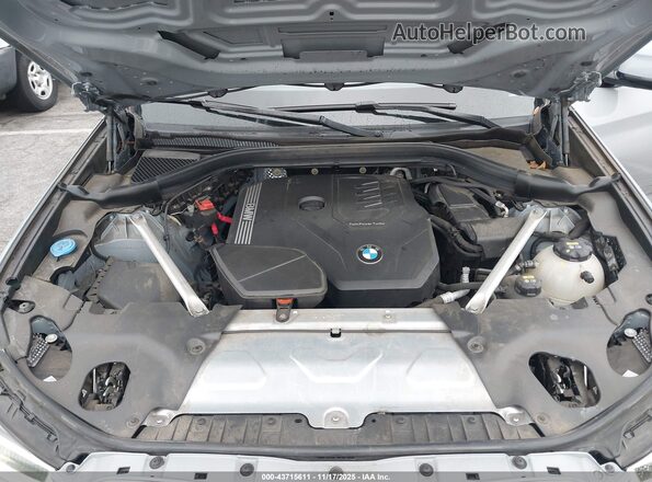 5UX33DT06N9M40667 2022 BMW X4 Gray Вид ззаду