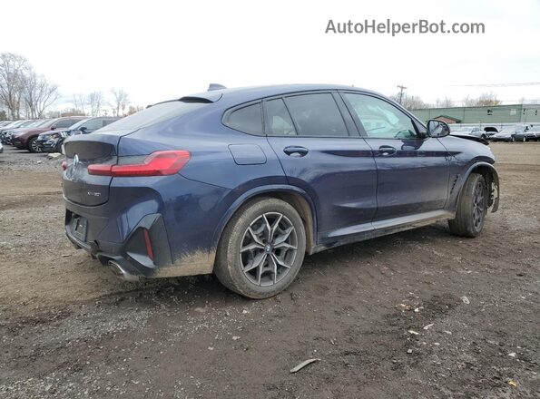 5UX33DT06P9R39357 2023 BMW X4 Blue Հետևի աջ