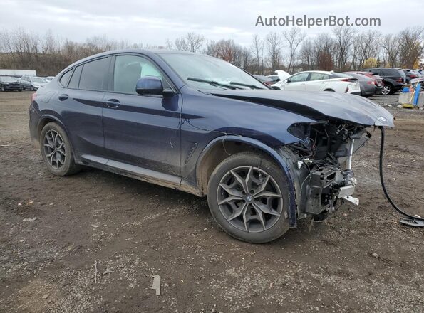 5UX33DT06P9R39357 2023 BMW X4 Blue Առջևի աջ