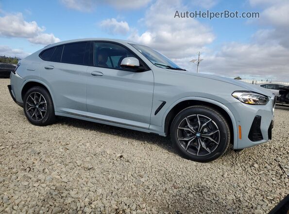 5UX33DT07S9150806 2025 BMW X4 Gray Առջևի աջ