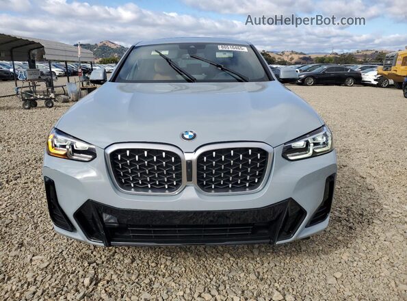 5UX33DT07S9150806 2025 BMW X4 Gray Դիմացի տեսք