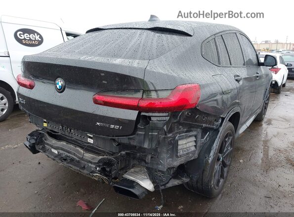 5UX33DT09N9J09596 2022 BMW X4 Black 