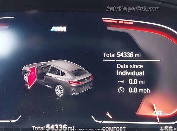 5UX33DT09N9J09596 2022 BMW X4 Black 