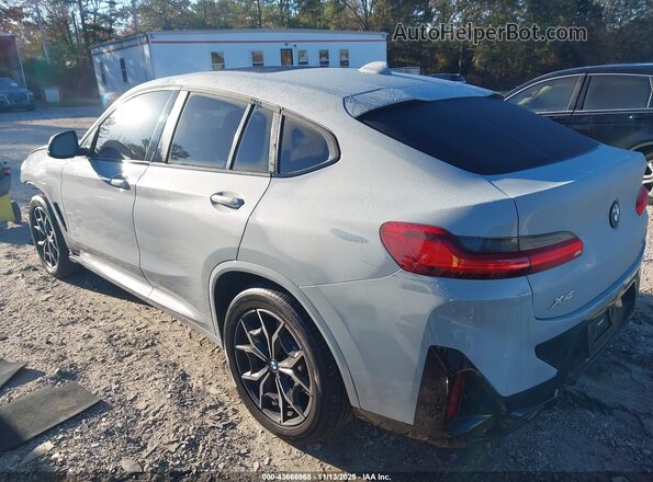5UX33DT09P9P11689 2023 BMW X4 Gray Trasero izquierdo