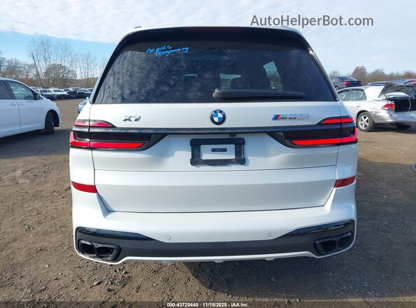 5UX33EM06S9Z55281 2025 BMW X7 White 