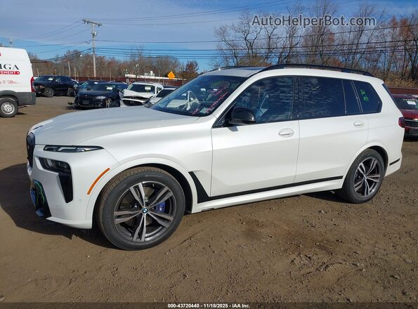 5UX33EM06S9Z55281 2025 BMW X7 White 