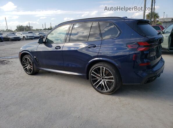 5UX33EU03S9W71641 2025 BMW X5 Blue 
