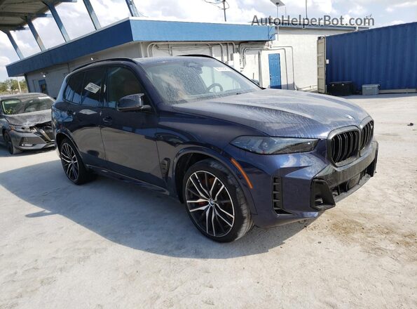 5UX33EU03S9W71641 2025 BMW X5 Blue 