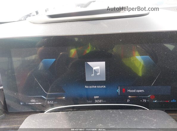 5UX33EX00R9U24194 2024 BMW X6 Серый Вид задних сидений