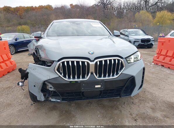 5UX33EX03S9Z49496 2025 BMW X6 Серый Вид щитка приборов