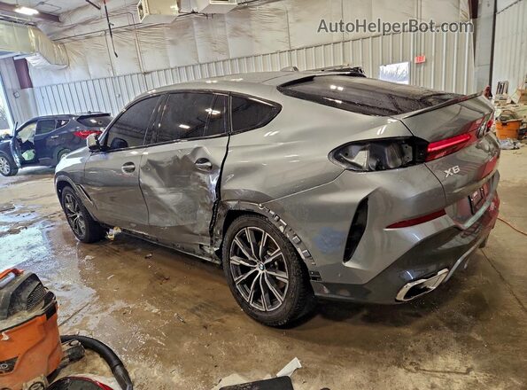 5UX33EX04R9V84014 2024 BMW X6 Серый Задняя левая четверть