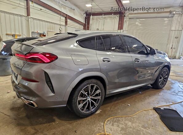 5UX33EX04R9V84014 2024 BMW X6 Серый Задняя правая четверть