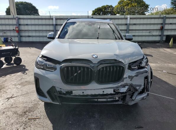 5UX43DP00P9R73065 2023 BMW X3 Серый Вид спереди